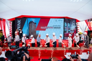 Indochina Kajima holds ground-breaking ceremony for Wink Hotel Can Tho Centre