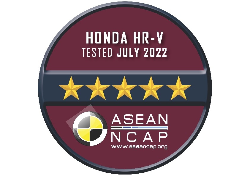 All-new Honda HR-V achieves highest ASEAN NCAP safety rating