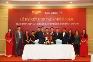 Dien Quang Lamp signs cooperation agreement with Alphanam E&C
