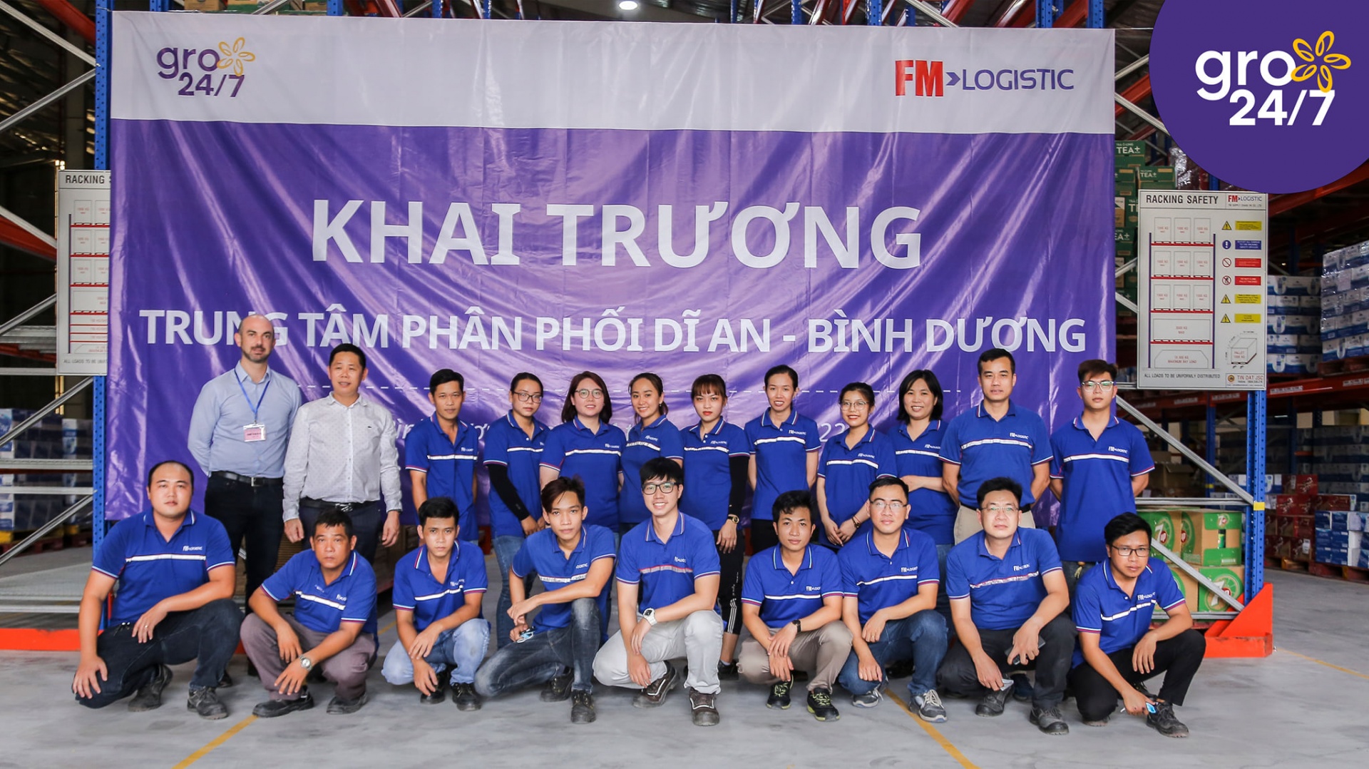 FM Logistic will handle warehousing operations for gro24/7