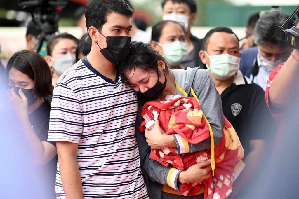 Families mourn Thai nursery dead ahead of king's visit