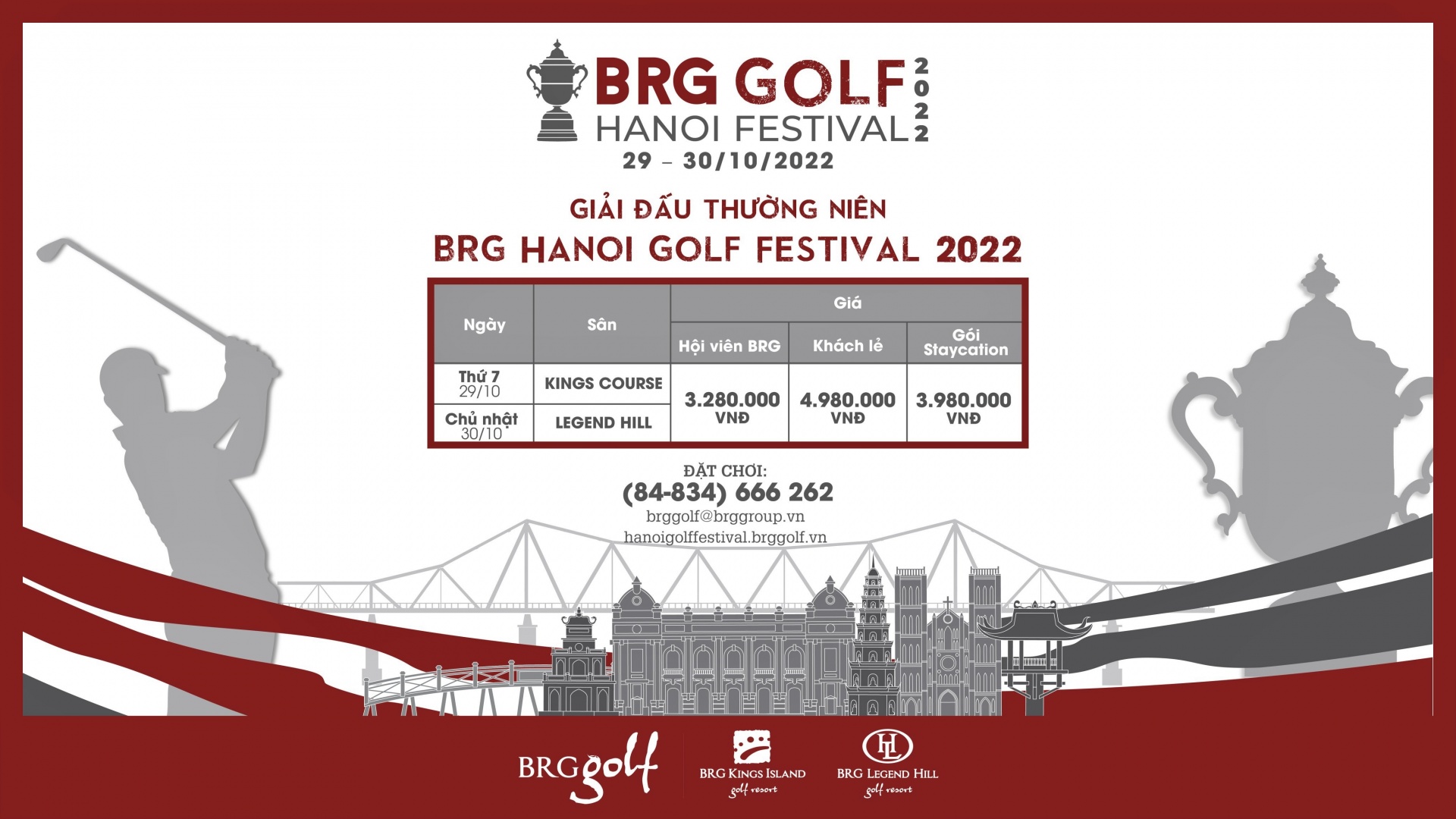 2022 BRG Golf Hanoi Festival is on horizon