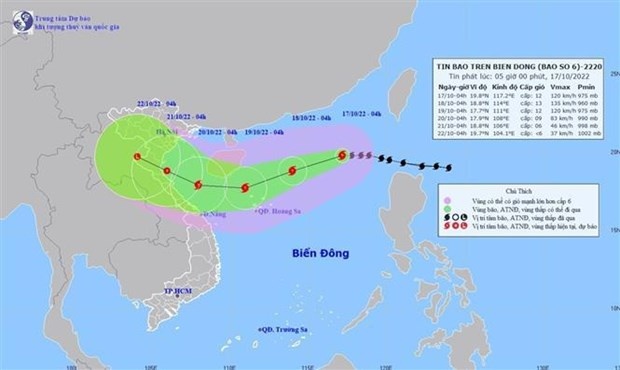 Typhoon Nesat enters East Sea, localities warned to stay alert