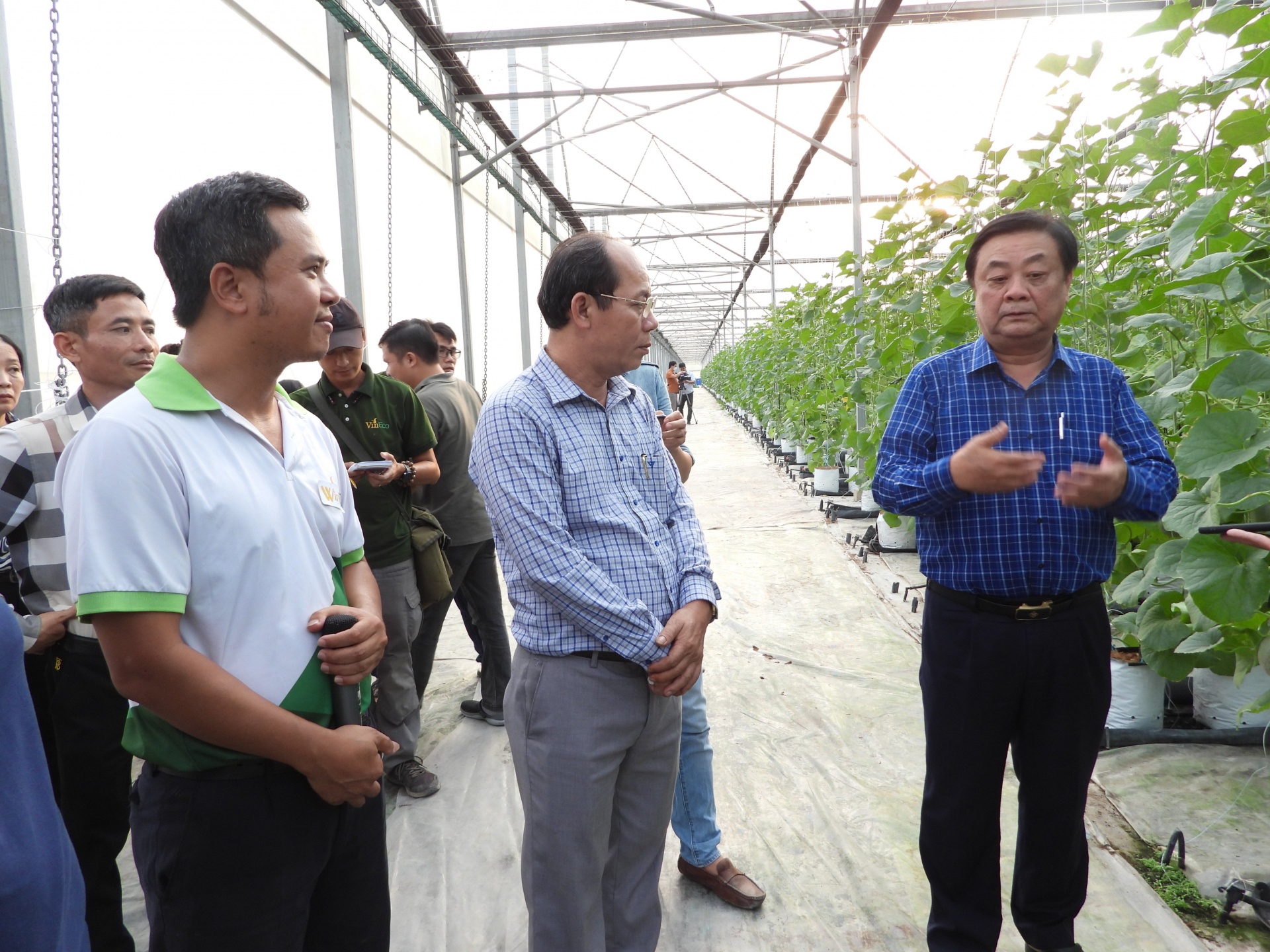 Minister of Agriculture and Rural Development visits WinEco Cu Chi Farm