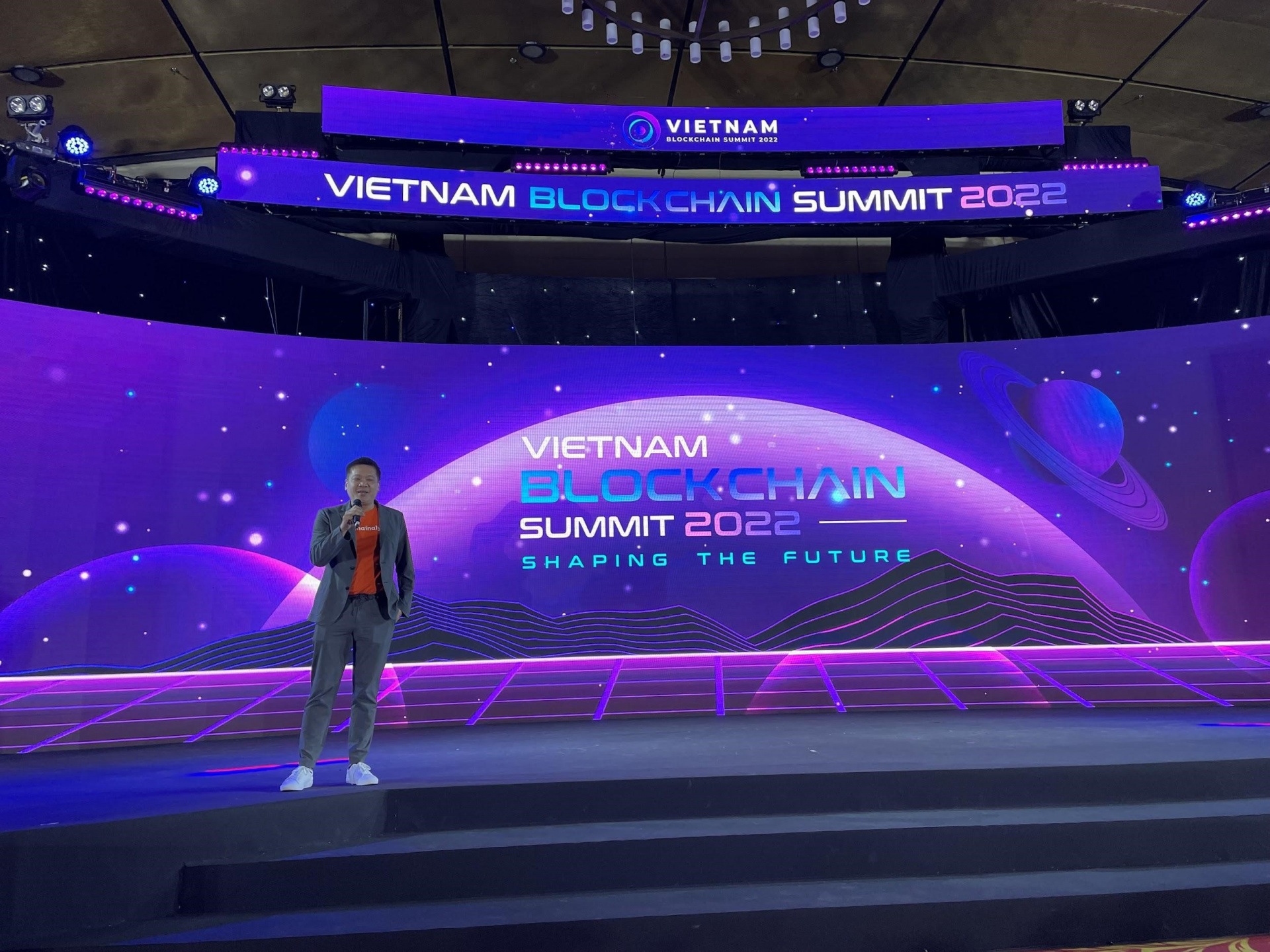 Bernard Lim phát biểu về sự hợp tác với VBA tại sự kiện