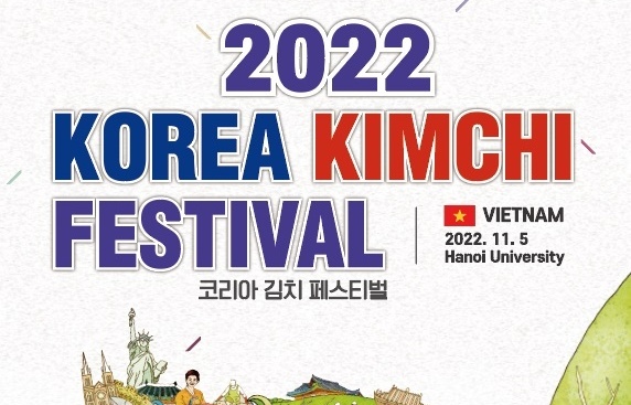 Korea Kimchi Festival 2022 to be held in Vietnam in November