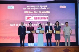 Nam Dinh Vu IP honoured for seamless industrial and logistics infrastructure