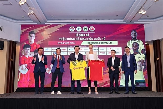 Borussia Dortmund to play Vietnam in Hanoi next month