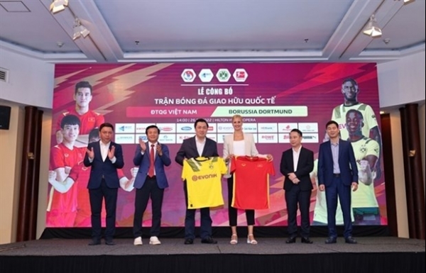Borussia Dortmund to play Vietnam in Hanoi next month - Vimarsana News