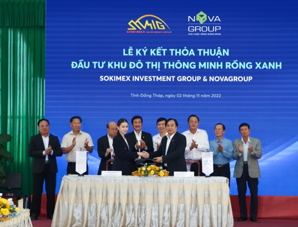 NovaGroup and Sokimex to develop Blue Dragon in Dong Thap province - Vimarsana News