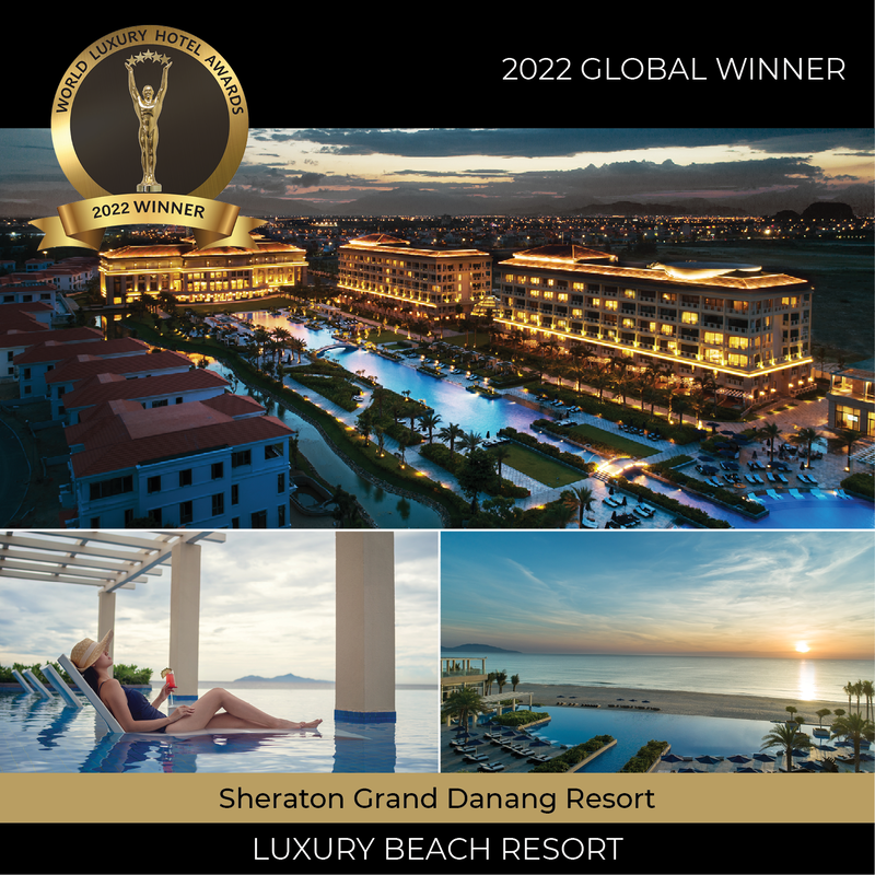 Sheraton Grand Danang Resort receives two World Luxury Awards in 2022