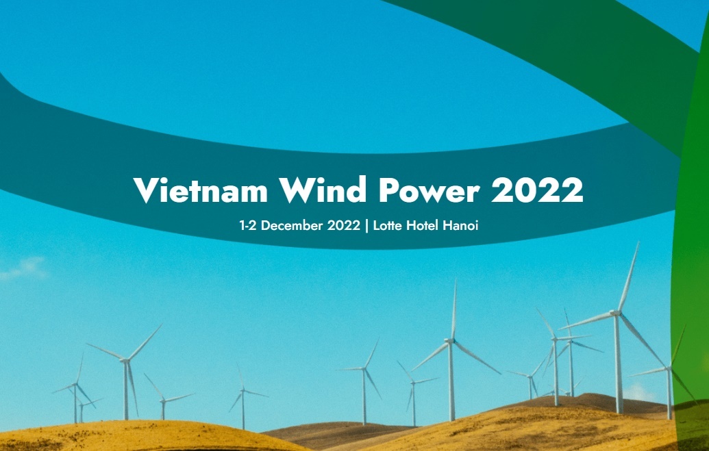 Vietnam Wind Power 2022 to be held on December 1-2 in Hanoi