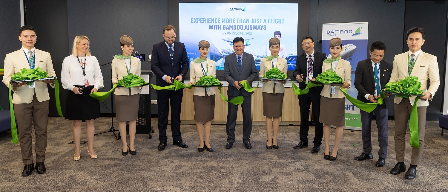 Bamboo Airways opens representative office at Sydney Airport