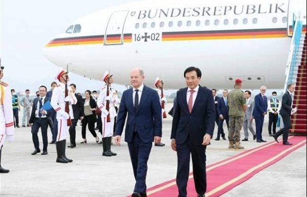 German Chancellor begins official visit to Vietnam - Vimarsana News