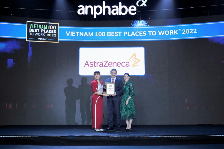 AstraZeneca honoured in Vietnam’s top 100 best places to work 2022
