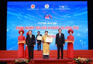 Nestlé Vietnam recognised as Typical Enterprise for Labour for third year