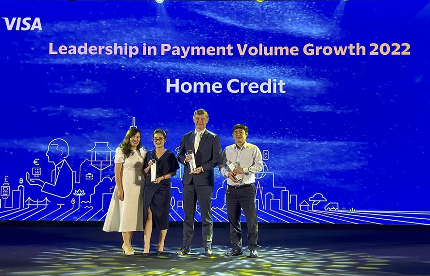 Home Credit receives Visa Award for third year in a row