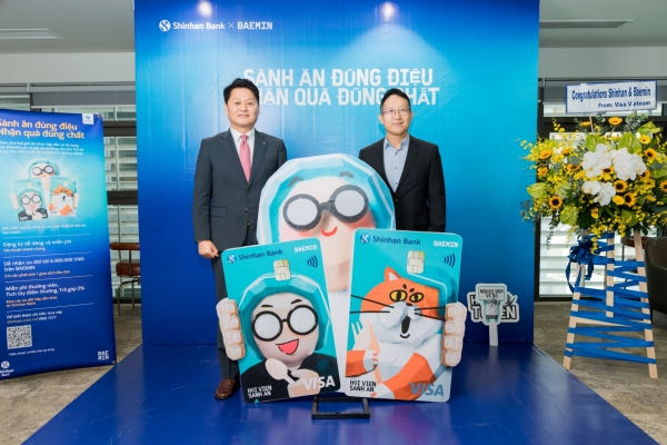 Baemin Vietnam and Shinhan Bank launch co-branded credit card - Vimarsana News