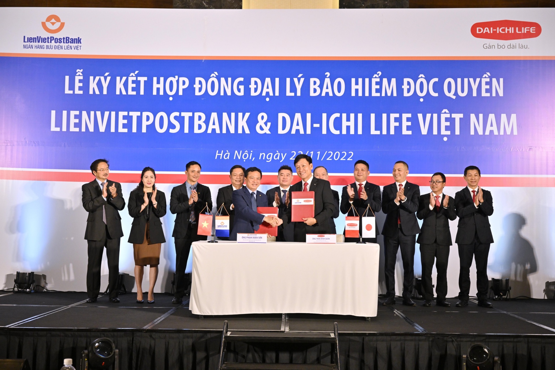 LienVietPostBank and Dai-ichi Life Vietnam sign exclusive 15-year agreement