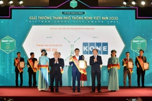 KONE Vietnam shines at Smart City Award 2022