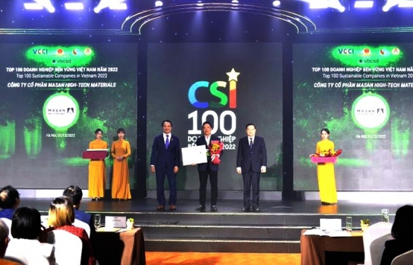 Masan High-Tech Materials again named a top sustainable enterprise - Vimarsana News
