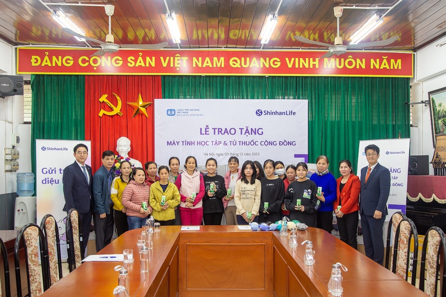 Shinhan Life Vietnam supporting SOS Children's Village Hanoi