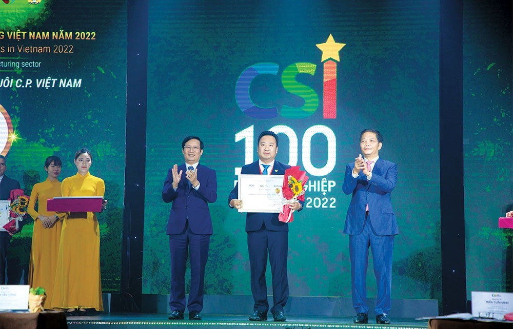 C.P. Vietnam named a top sustainable group for third time