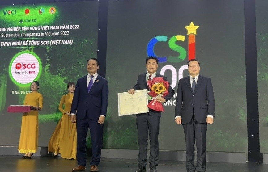 SCG member companies in top 100 Sustainable Companies in Vietnam