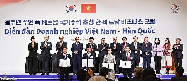 Vietnam and Korea sign 16 agreements worth $15 billion