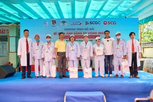 SCG provides eye cataract surgery in Ba Ria - Vung Tau
