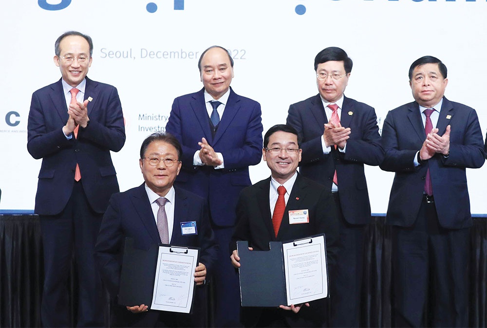 Historic upgrade in ties with South Korea