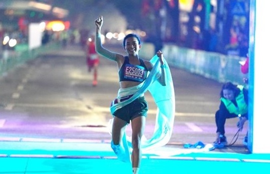 National athletes win first International Half Marathon on New Year's Day