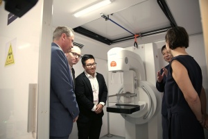 Mammography truck offers free breast cancer screening in Ho Chi Minh City