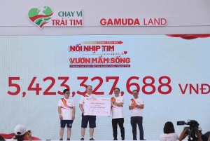 Run For The Heart raises VND5 billion for children with congenital heart defects