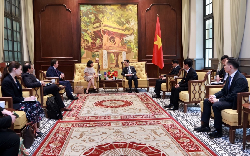 Vietnam, US seek to boost ties in digital economy