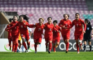 Vietnam in Group C of Women's Olympic Football Asian Qualifiers