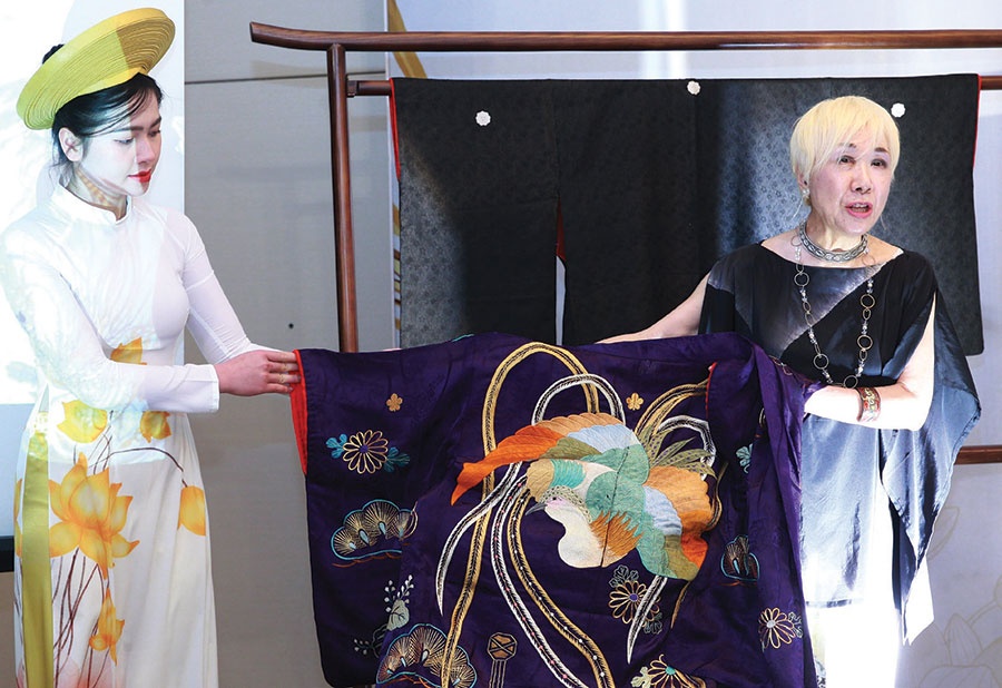 Kimono - Ao dai Fashion Show: The beauty of Vietnam-Japan cultural exchange