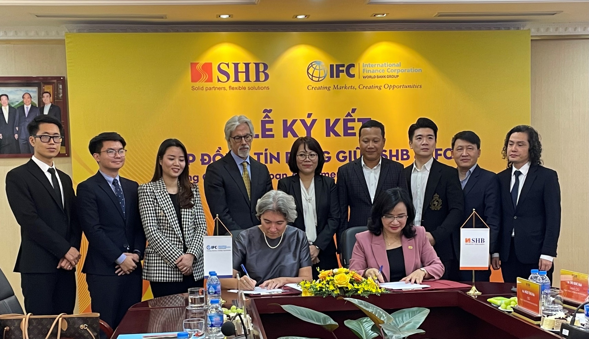 ifc partners with shb to boost lending for smes