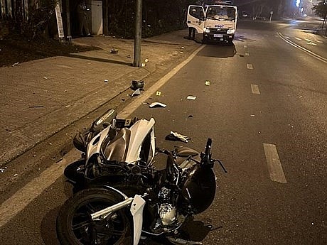 Korean man dies after crashing into power pole in Da Lat resort city | Society | Vietnam+ (VietnamPlus)