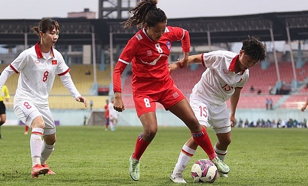 Vietnam win 5-1 over Nepal in Olympic Paris 2024 women"s football qualifier | Culture - Sports  | Vietnam+ (VietnamPlus)
