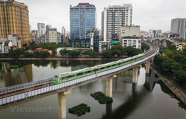 Cat Linh- Ha Dong metro line serves more than 2.65 mln passengers in Q1 | Society | Vietnam+ (VietnamPlus)