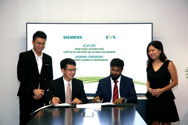 EVS signs partnership with Siemens e-Mobility in Vietnam - Vimarsana News