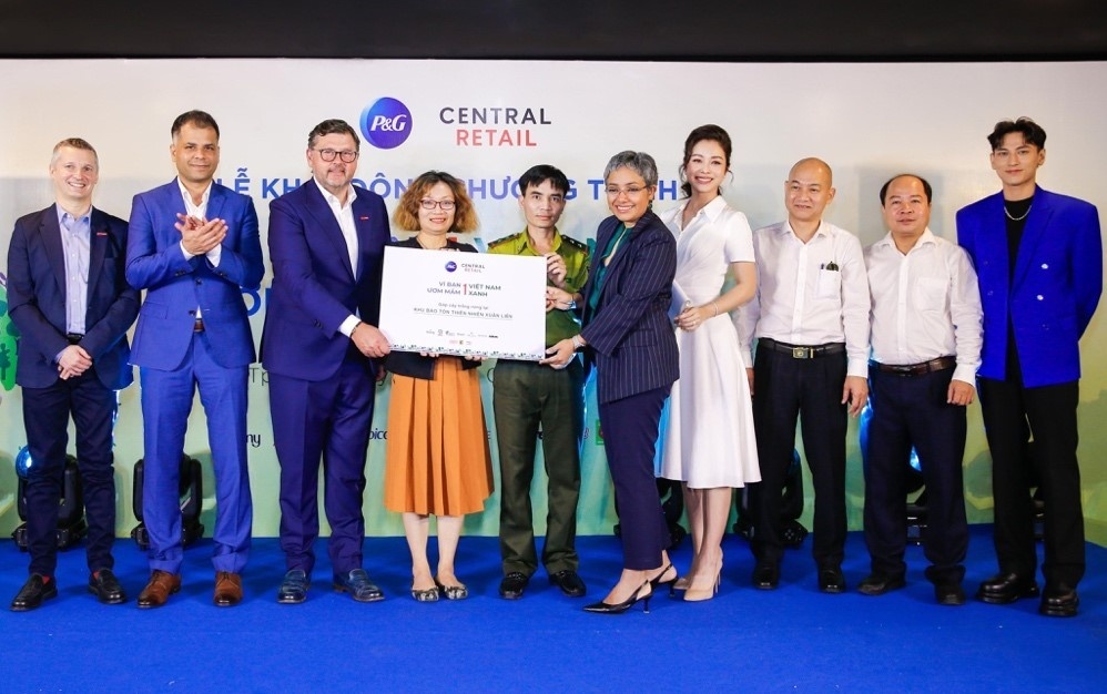 pg and central retail vietnam launch forest restoration drive