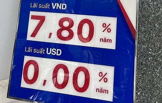 Bank deposit interest rates keep falling | Business | Vietnam+ (VietnamPlus)