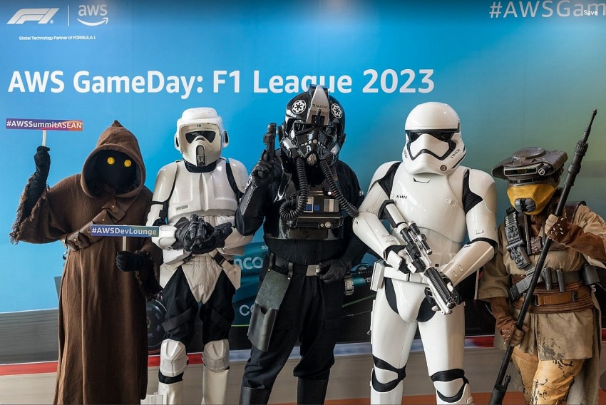 Improving digital skills with AWS GameDay: F1 League 2023