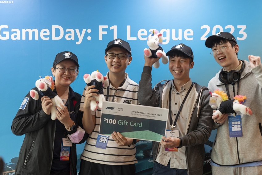 Improving digital skills with AWS GameDay: F1 League 2023