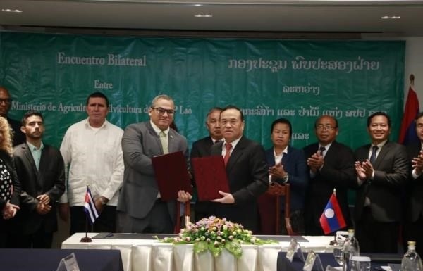 Laos, Cuba enhance agricultural cooperation