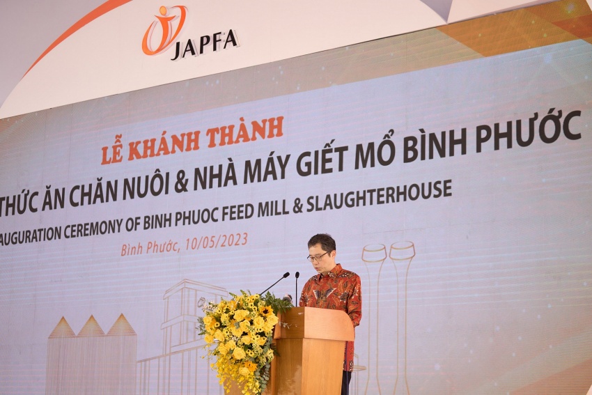 Japfa Vietnam inaugurates animal feed mill and slaughterhouse