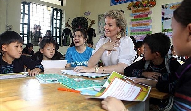 Belgian Queen impressed by Vietnam’s progress in child protection  | Society | Vietnam+ (VietnamPlus)