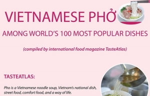 Vietnamese Phở among world’s 100 most popular dishes: TasteAtlas